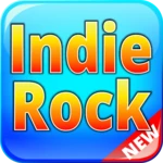 rock indie rock music: indie rock radio rock indie android application logo